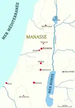 Map: Abimelech